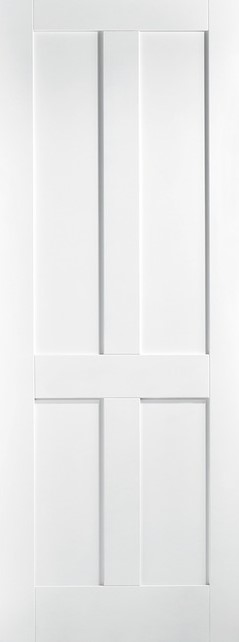 Internal White Primed London Solid Core Door